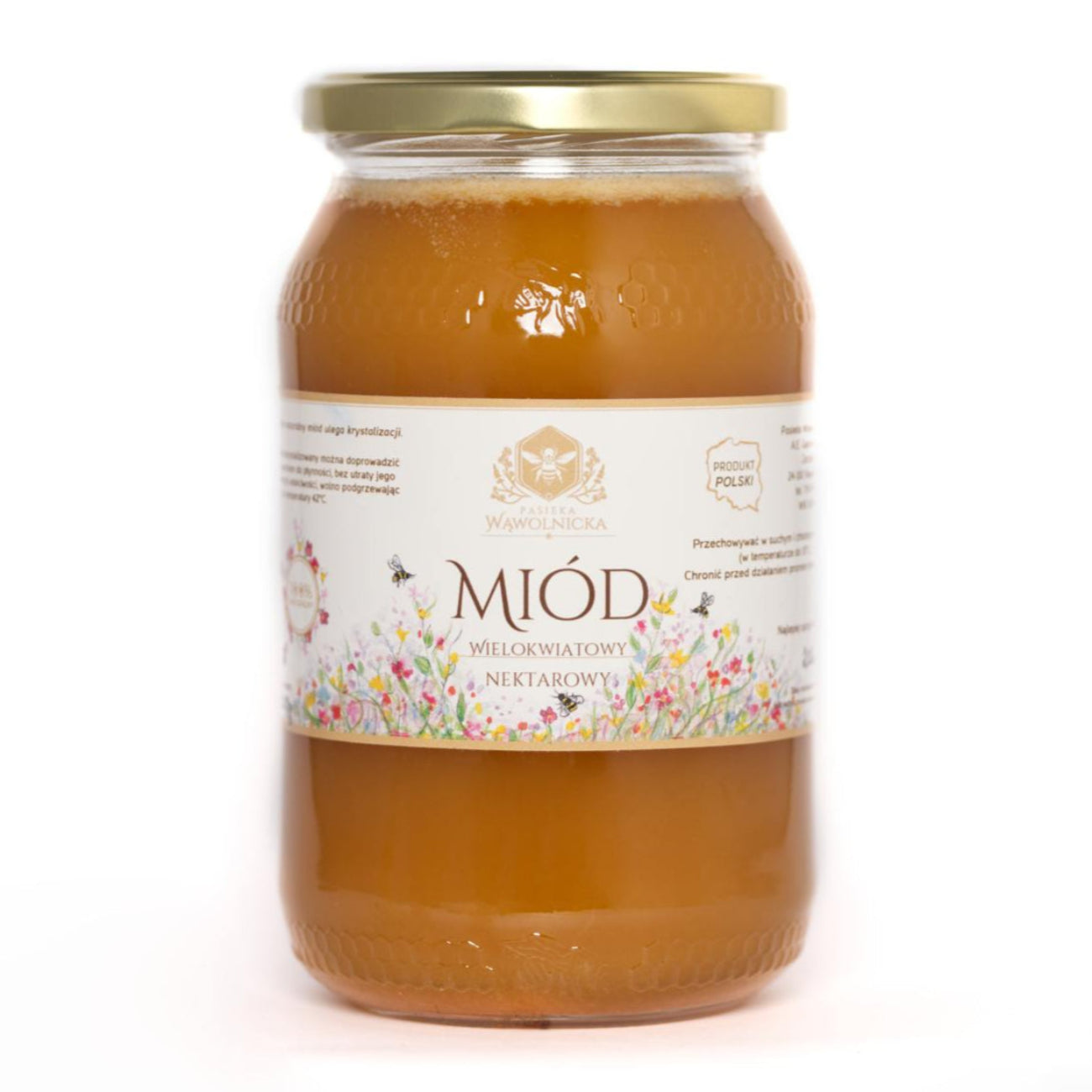 🐝 Pasieka Wąwolnicka — naturalne miody 1200 g